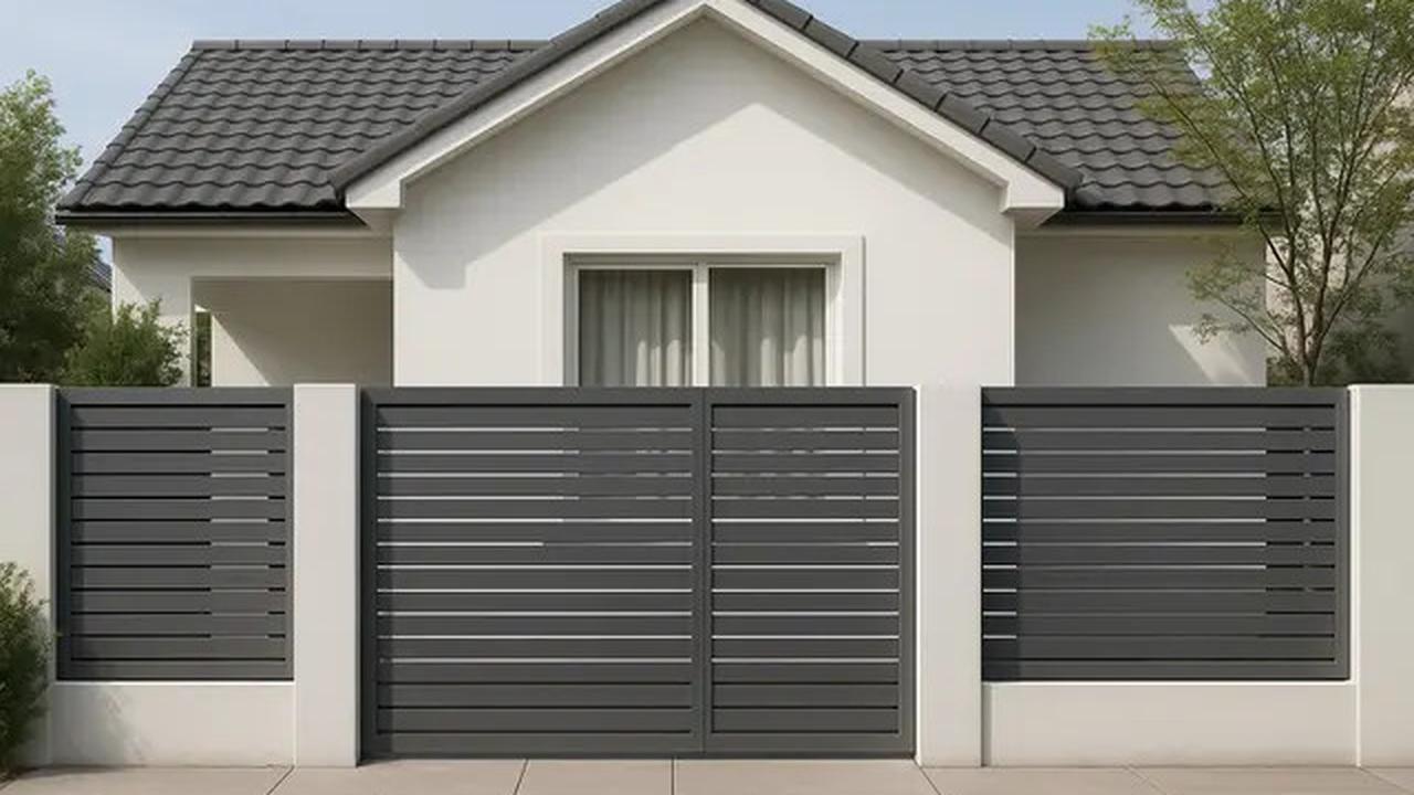 7 Model Pagar Tembok Rumah Minimalis Type 36, Desain Simpel tapi Tetap Elegan