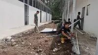 Hunian Sementara untuk Warga Terdampak Bencana Terus Berprogres di Sumbar, Bangunan Sudah Berdiri