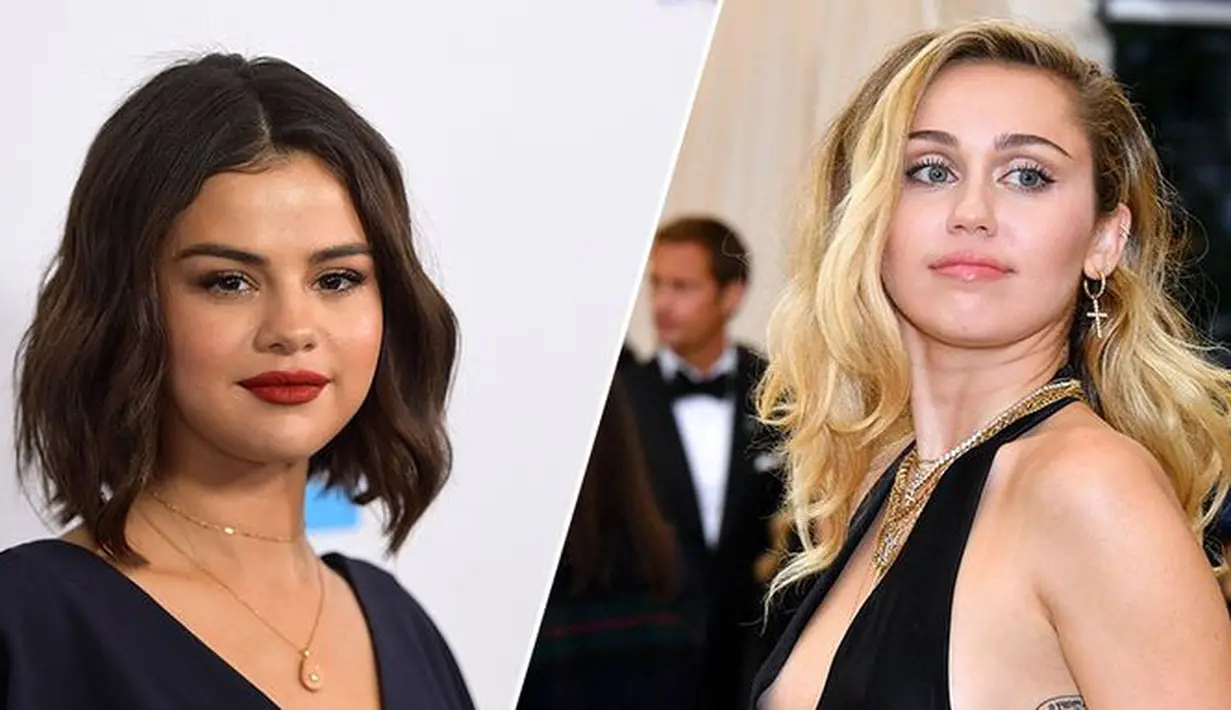 Pasalnya Miley dan Selena tak berada dalam hubungan yang baik usai Selena mengencani mantan Miley, Nick Jonas. (Cosmopolitan/Getty Images)
