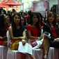 Suasana audisi Miss Celebrity Indonesia 2015 di Medan, Sumatera Utara. (Foto: Reza Perdana/Liputan6.com)