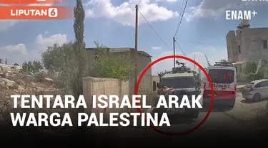 Warga Palestina Diikat dan Diarak Mobil Tentara Israel
