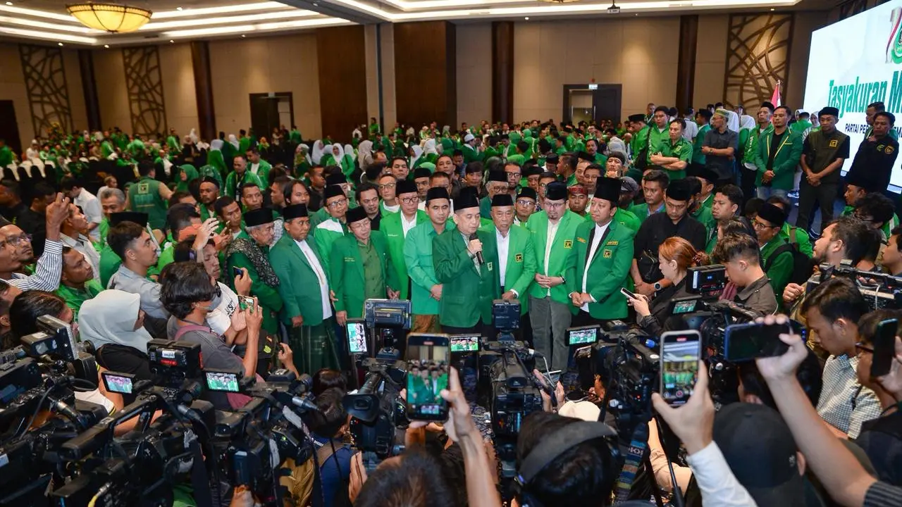 Agus Suparmanto di Muktamar X Partai Persatuan Pembangunan (PPP) (Istimewa)