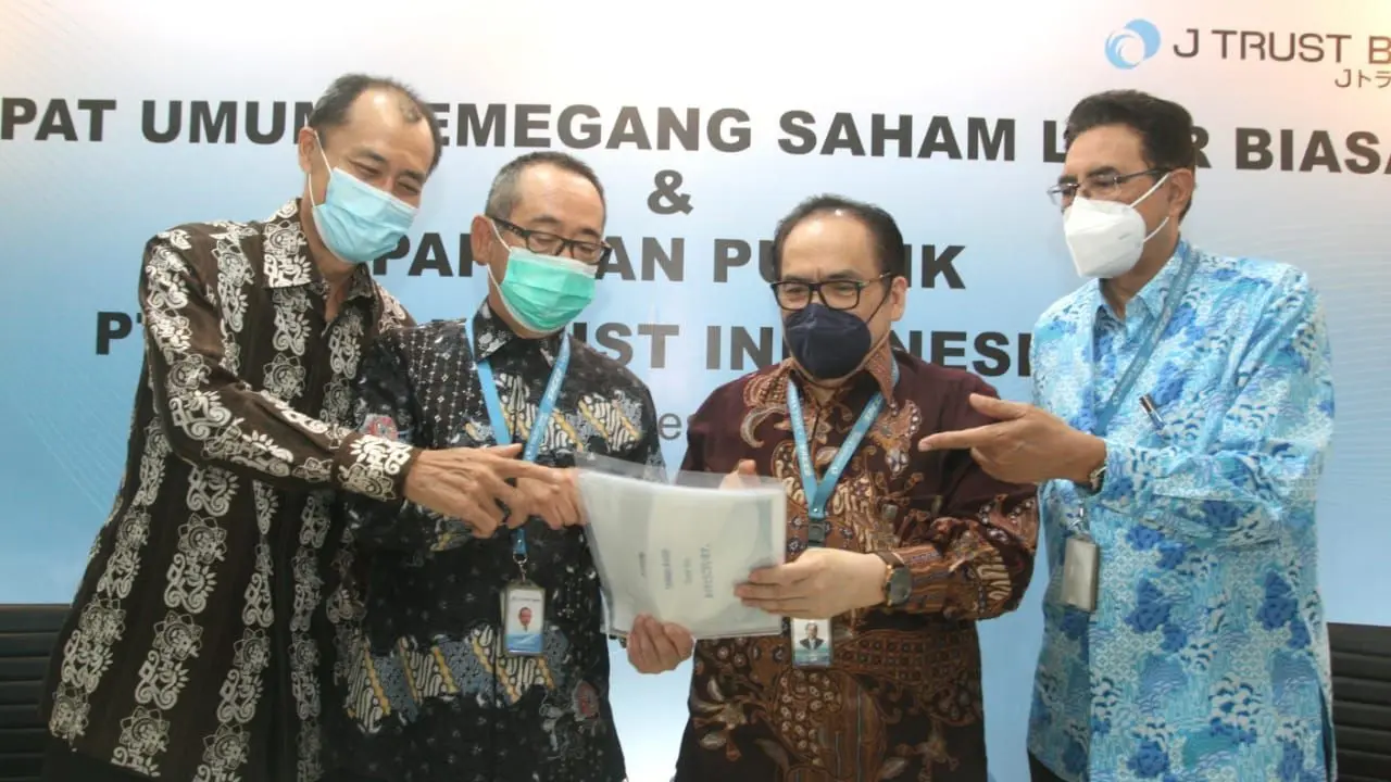 Rapat Umum Pemegang Saham Luar Biasa (RUPSLB) dan Paparan Publik PT Bank JTrust Indonesia Tbk. (Dok J Trust Bank)