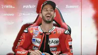 2. Andrea Dovizioso (Ducati) - Adapun Dovizioso menyudahi balapan MotoGP Styria di posisi kelima. Hasil tersebut membuat pembalap asal Italia itu menempati peringkat kedua dengan 67 poin. (AFP/Lluis Gene)