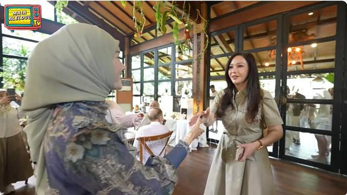 6 Potret Keluarga Al Ghazali-Alyssa Daguise di Gender Reveal, Maia dan Mulan Bertemu Lagi
