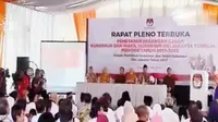 KPU DKI Jakarta menetapkan Gubernur dan wakil gubernur DKI. (Liputan 6 SCTV)