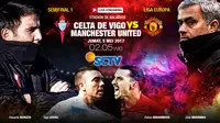  Celta Vigo VS Manchester United (Liputan6.com/Abdillah)