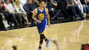Golden State Warriors guard, Stephen Curry (30) membawa tampil pada laga NBA Playoffs melawan Portland Trail Blazers di Moda Center, Rose Quarter, Portland, (10/5/2016) WIB. (Mandatory Credit: Jaime Valdez-USA TODAY Sports)