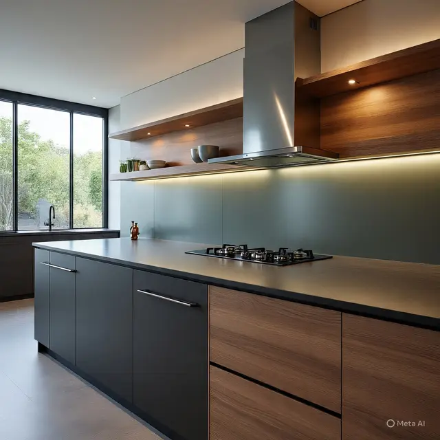 Model Dapur Sederhana di Lahan Terbatas yang Terkesan Mewah