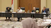 Kepala Staf Kepresidenan Dr. Moeldoko pada rapat koordinasi tingkat Menteri terkait Percepatan Pembentukan Undang-Undang Pelindungan Pekerja Rumah Tangga (UU PPRT), di Jakarta, Senin (15/5/2023). (Dok KSP)