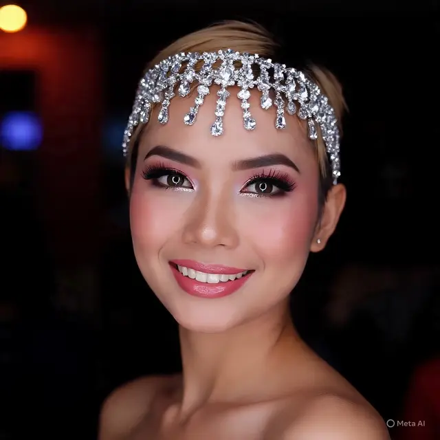 Hairdo Rambut Pendek untuk Pesta