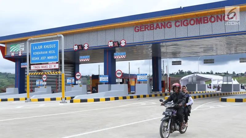 Peresmian Gerbang Tol Cigombong 1