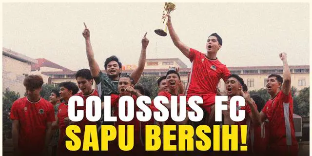 VIDEO: Colossus FC Jadi Juara Celebrity Trofeo Cup 2025, Usai Gasak Selebritis FC dan StandupIndo FC