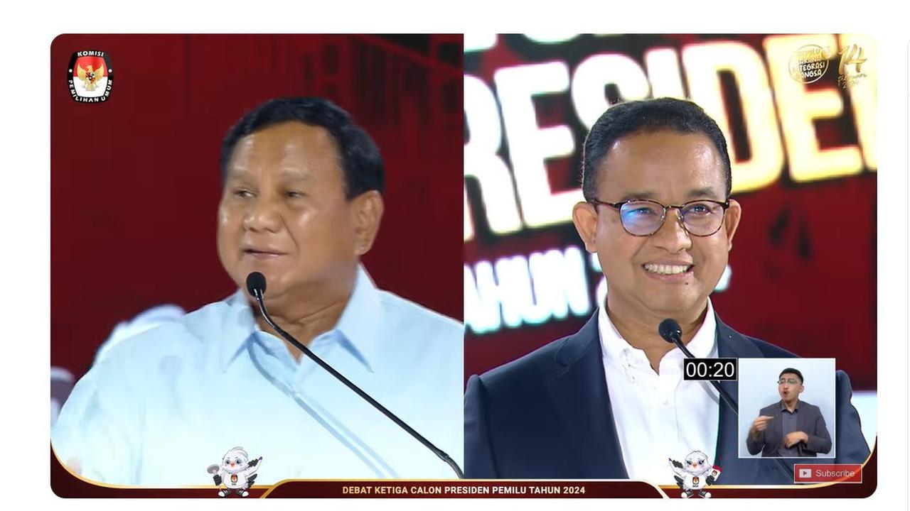 Prabowo Sebut Data Dua Capres Lainnya Keliru, Anies: Bapak Tunjukkan ...