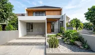 8 Desain Carport dengan Taman Kering Tanpa Rumput yang Bikin Halaman Depan Makin Modern