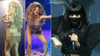 Tampil Total, Lady Gaga Pakai Kostum Ninja dan Kerang