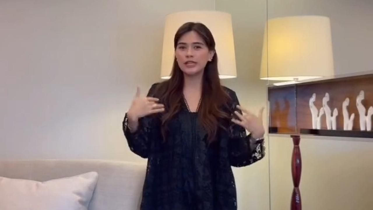 Gaya Busana Audi Marissa Buat Lebaran 2025, Padu Padankan Warna Putih dan Hitam