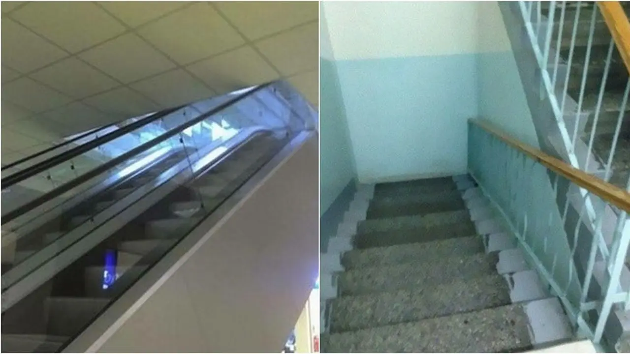 6 Potret Gagal Desain Tangga dan Eskalator Ini Bikin Orang Enggak Bisa Lewat