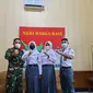 Qyara Maharani Putri (17), siswi kelas XI SMA 1 Garut, Jawa Barat yang satu ini sukses menjadi salah satu anggota Paskibraka Nasional 2021 pada peringatan HUT ke 76 RI di Istana. (Liputan6.com/Jayadi Supriadin)