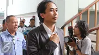 Piyu Padi saat mendatangi Pengadilan Negeri Jakarta Selatan untuk menjalankan sidang cerainya dari Anastasia Florina Limasnax alias Flo. [Foto: Herman Zakaria/Liputan6.com]