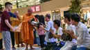 Puncak perayaan Waisak 2569 BE jatuh pada Senin 12 Mei 2025. (Juni KRISWANTO/AFP)
