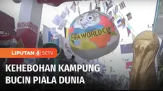 Demam Piala Dunia melanda warga Perumahan di Depok, Jawa Barat, yang menghias kompleknya dengan atribut Piala Dunia 2022 Qatar. Tak hanya di Depok, antusiasme warga terhadap Piala Dunia juga terlihat di Malang, Jawa Timur.