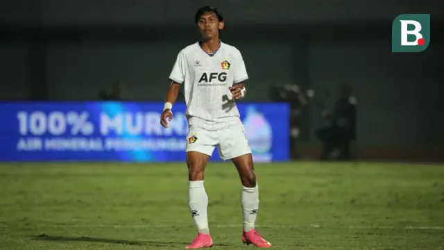 Pemain Persik Kediri Yusuf Meilana Fuad Burhani