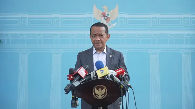 Menteri Energi dan Sumber Daya Mineral (ESDM), Bahlil Lahadalia di Istana. Dok Bakom