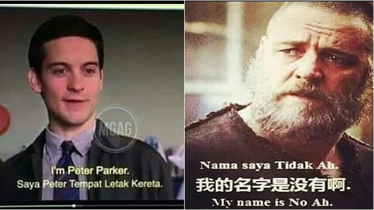 7 Potret Terjemahan Dialog Subtitle Nyeleneh Ini Bikin Ngakak