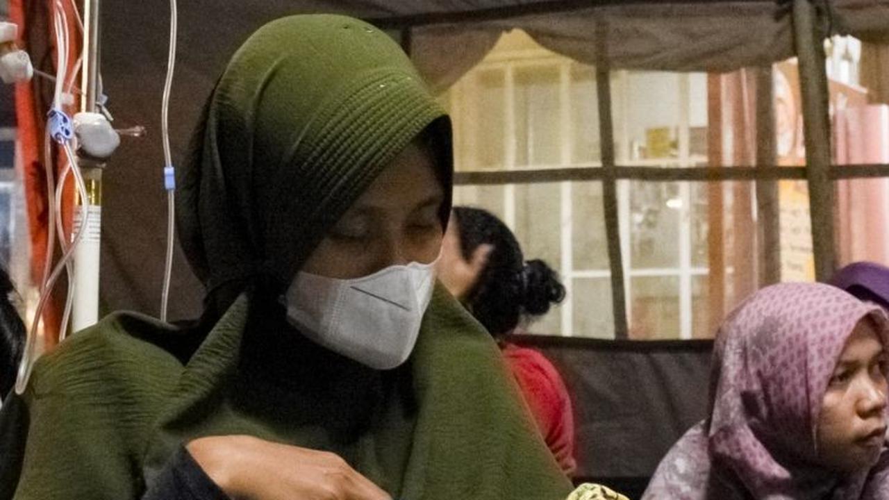 FOTO: Kepanikan Ratusan Pasien RSUD Sumedang saat Guncangan Gempa Bumi Berkekuatan 4,8 Skala Richter