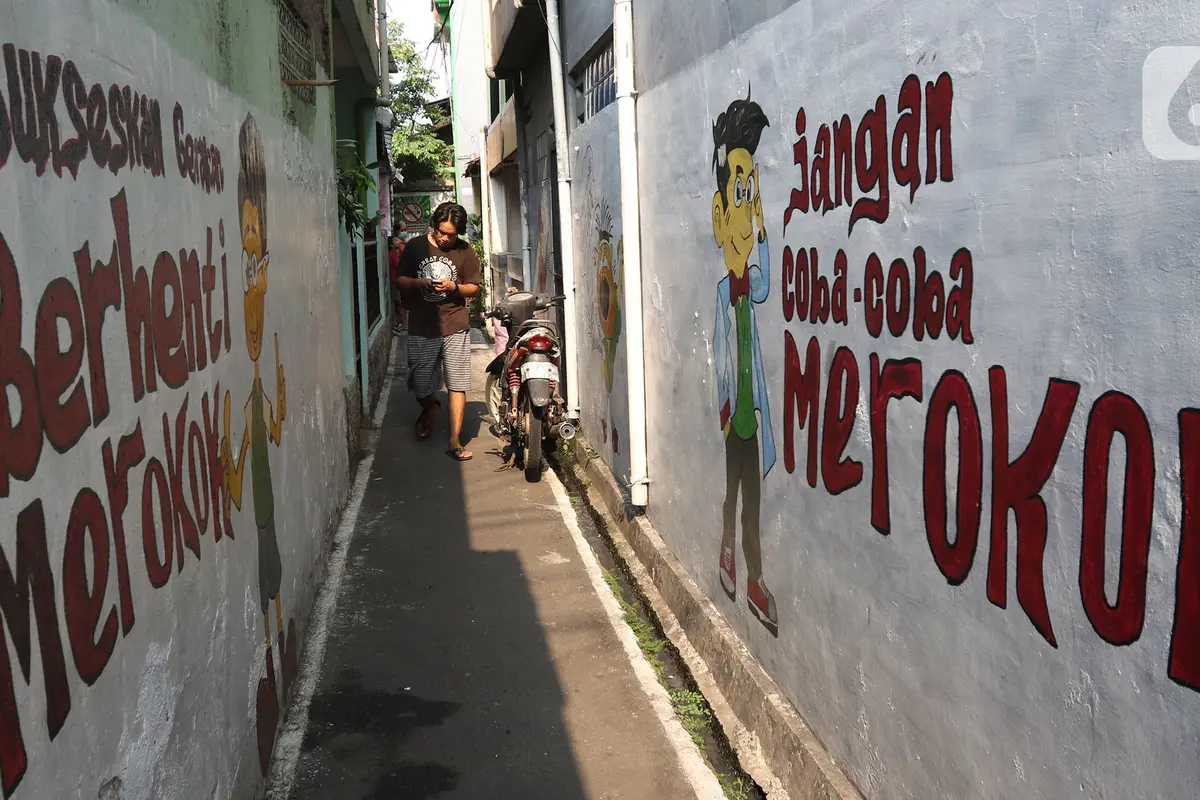 Kampung Kawasan Tanpa Rokok di Matraman