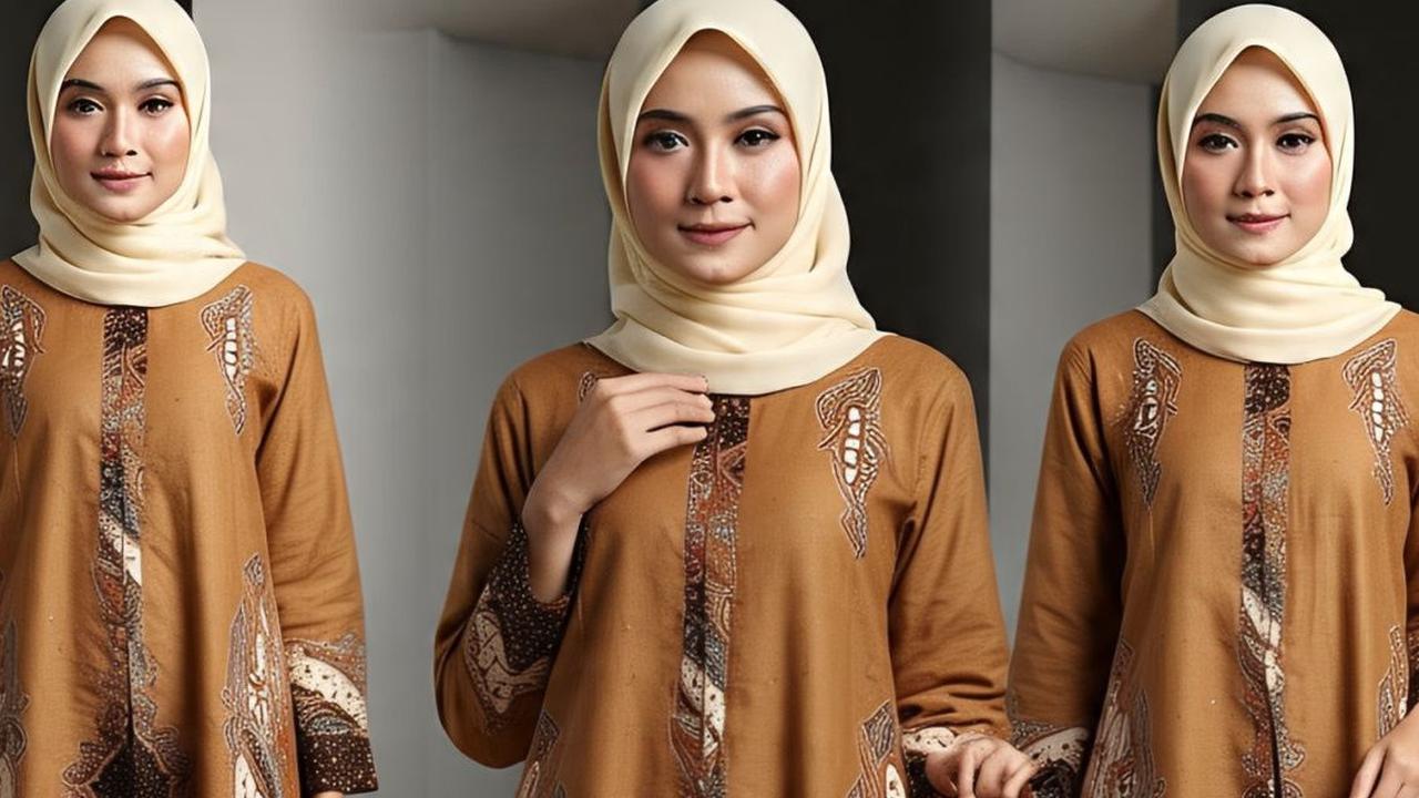 7 Pilihan Model Tunik Batik Belah Samping Kanan Kiri Tren 2025, Gaya Elegan untuk Segala Aktivitas