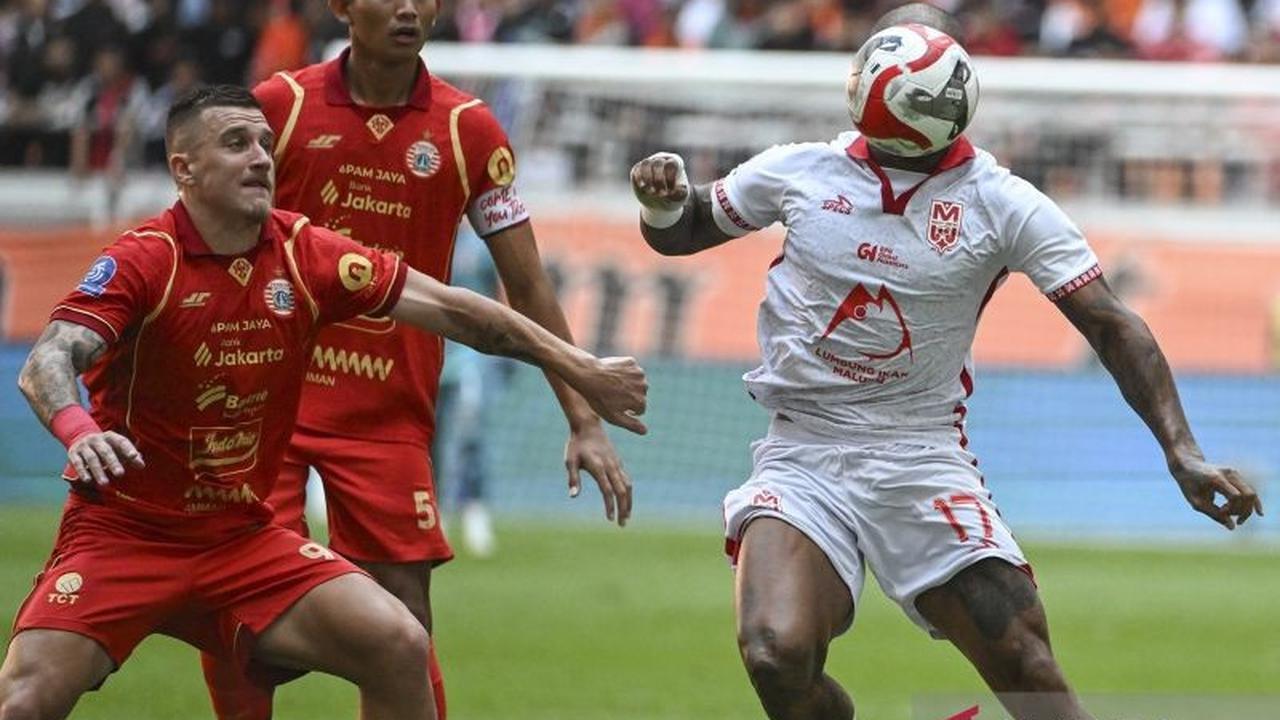 Trivia: Meski Imbang, Pelatih Mauricio Souza Yakin Persija Jakarta Seharusnya Menang Lawan Malut United