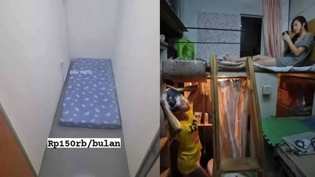 8 Potret Kamar Kos Nyeleneh, Ukurannya Ada yang Sempit Banget
