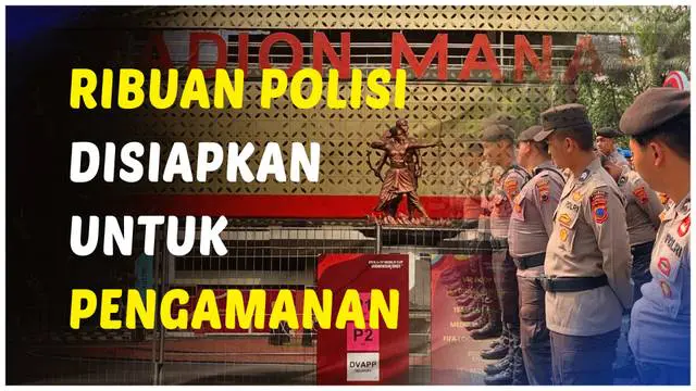 Berita video 4.195 personel kepolisian diturunkan untuk amankan Piala Dunia U-17 2023 di Kota Solo, tepatnya di Stadion Manahan.