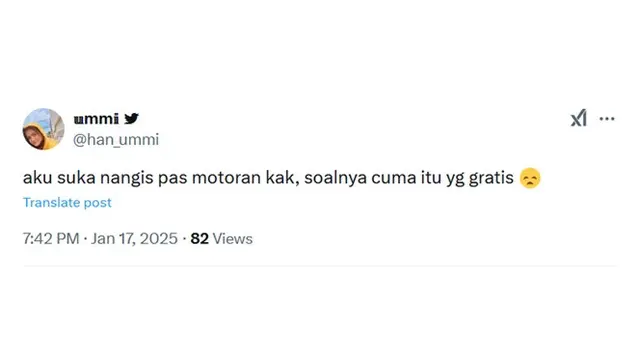 6 Cerita Netizen ketika Nangis Sendirian,