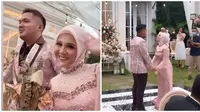 8 Momen Resepsi Pernikahan Kesha Ratuliu dan Adhi Permana, Penuh Suka Cita