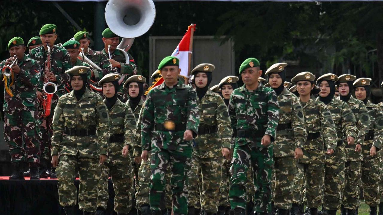 FOTO: Lulus Pendidikan Militer, Komcad TNI Siap Bela Negara dari Garis Sipil