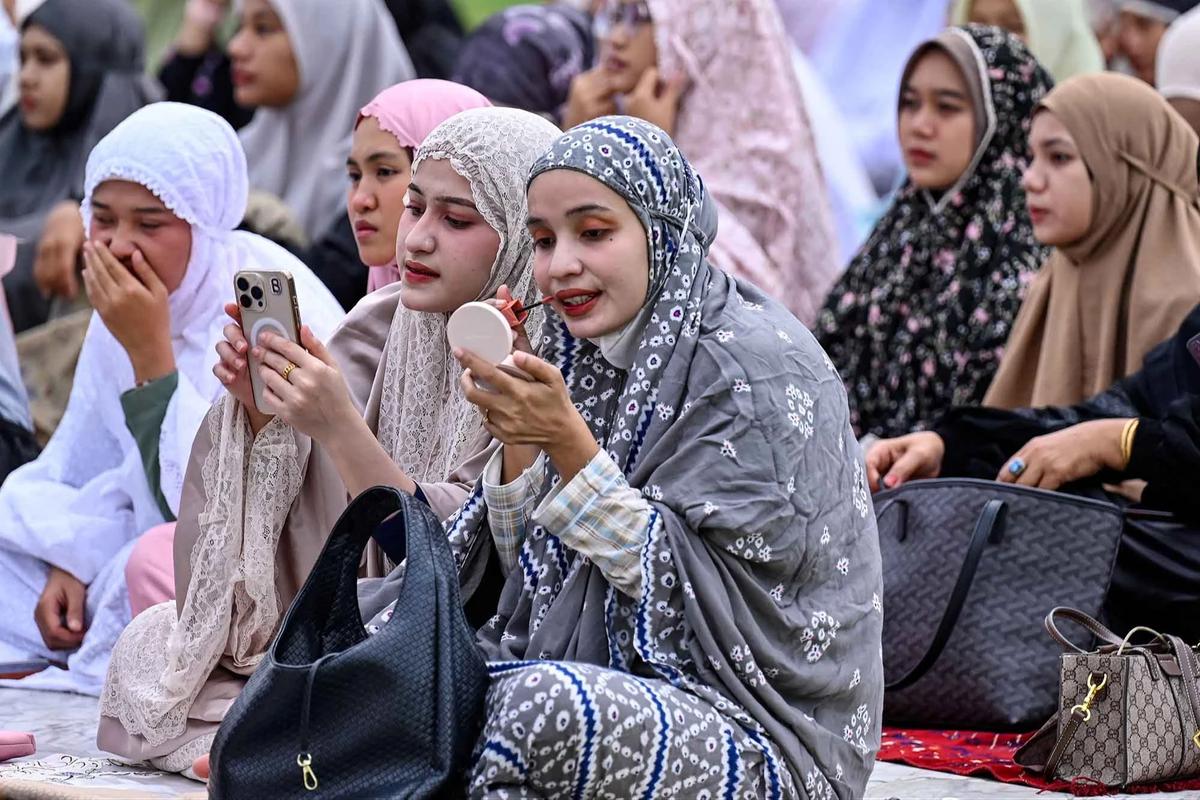 FOTO: Suasana Shalat Iduladha di Sejumlah Daerah