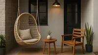7 Rekomendasi Desain Ruang Tamu di Teras Rumah Subsidi yang Estetik