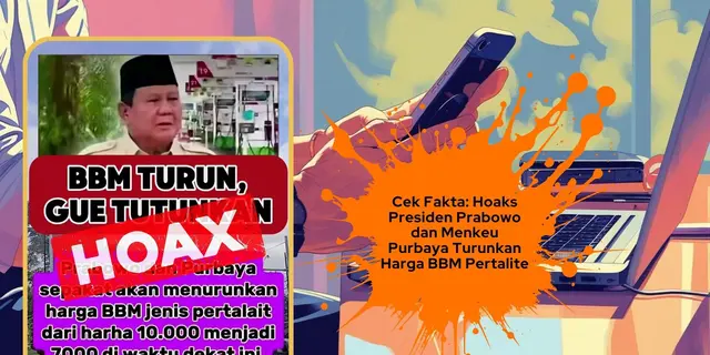 Presiden Prabowo Jadi Sasaran Hoaks, Simak Daftarnya