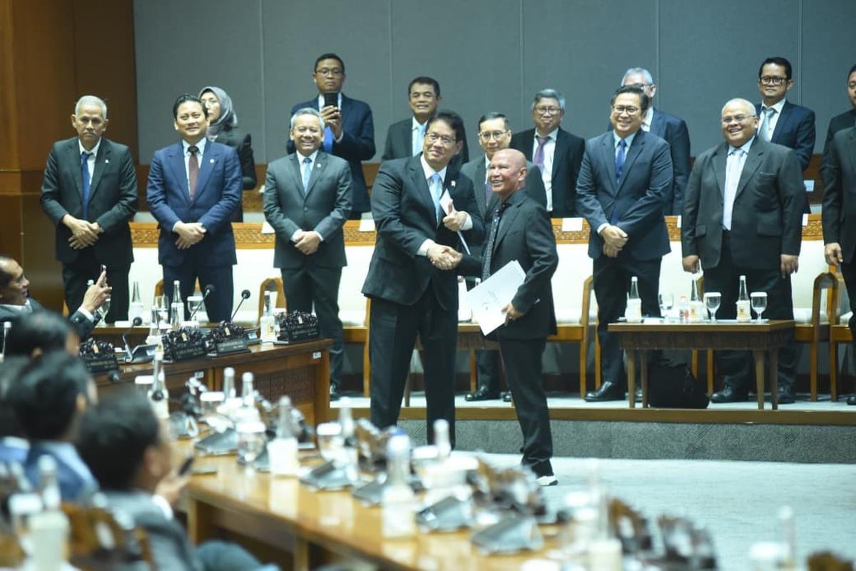 Ketua Banggar DPR RI Said Abdullah menyampaikan laporan kerja terkait RAPBN 2026 dalam rapat Paripurna