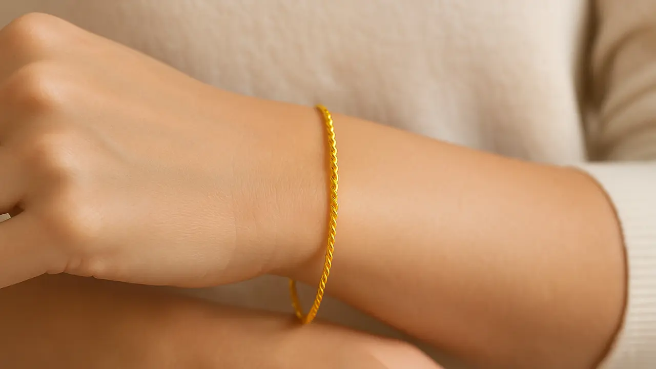 Model Gelang Emas 24 Karat