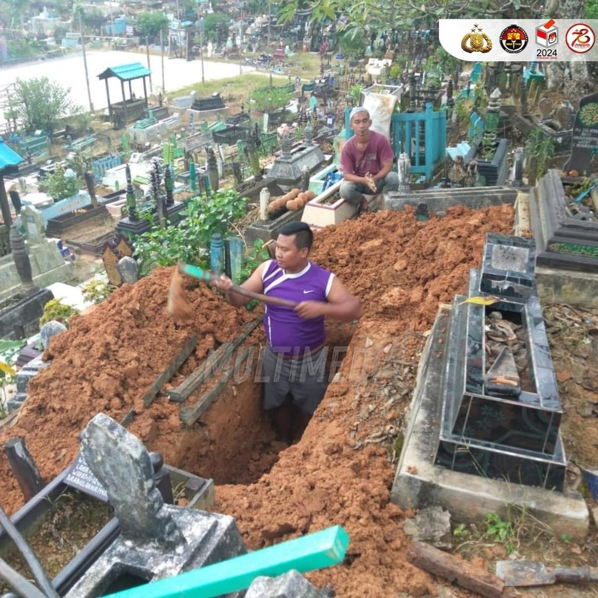 Mengenal Sosok Bripka Joko, Anggota Polisi yang Sukarela 23 Tahun jadi Penggali Kubur Bikin Salut
