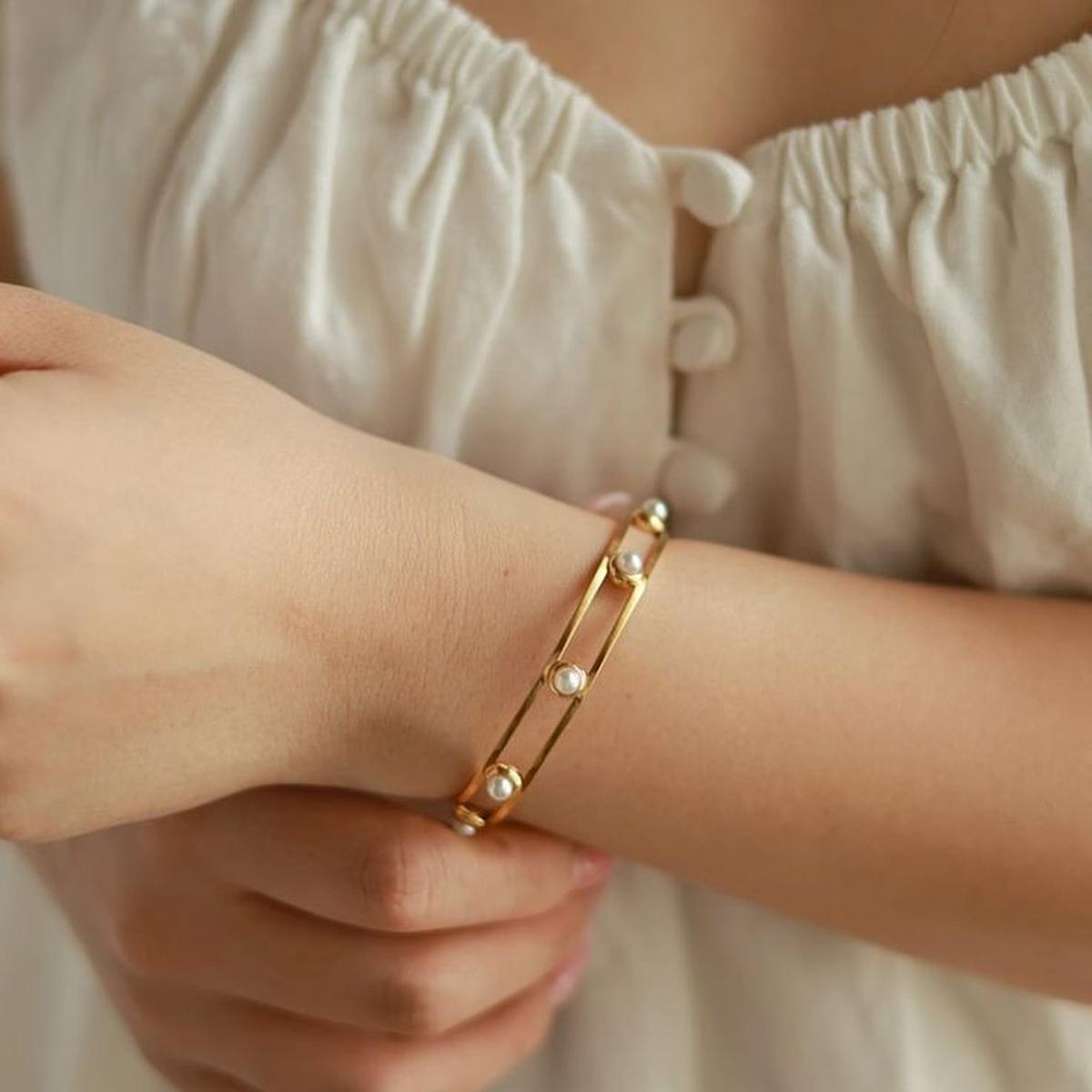 Gelang Bangle Mutiara