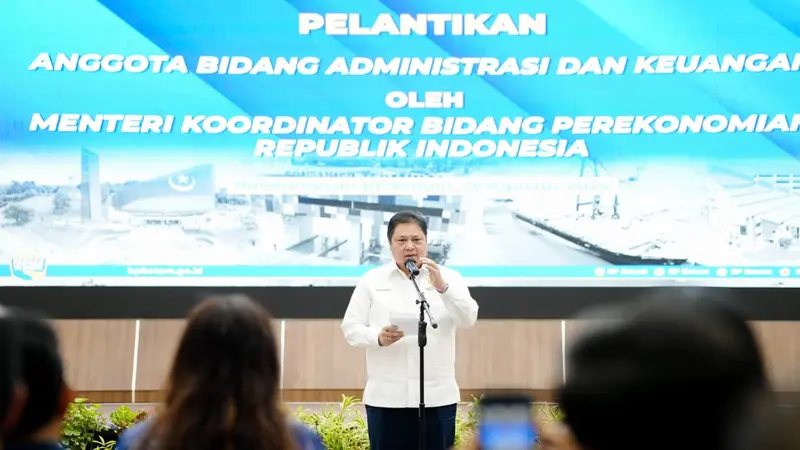 Menko Airlangga Ingin Batam Jadi Contoh Tempat Investasi dan Pelayanan Administrasi