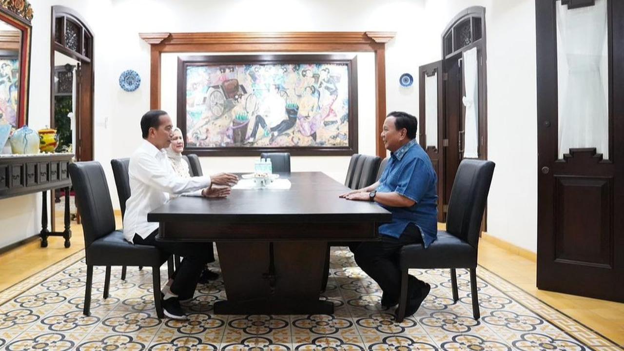 Prabowo Temui Jokowi di Solo, Istana: Pertemuan Dua Besti