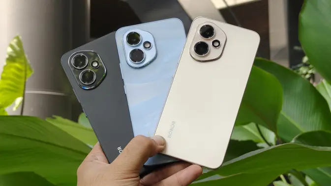 Honor 400 yang siap meluncur dalam waktu dekat di Indonesia. (Liputan6.com/Agustinus M. Damar)