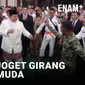 Heboh! Prabowo Joget Bareng Prajurit TNI