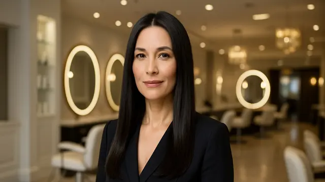 Model Rambut Panjang Sedada Usia 40-50 Tahun